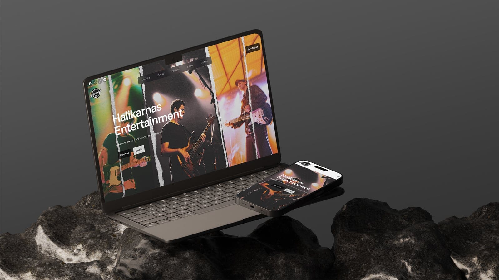 Halikarnas Entertainment projesi görsel 2 - Web Geliştirme detay