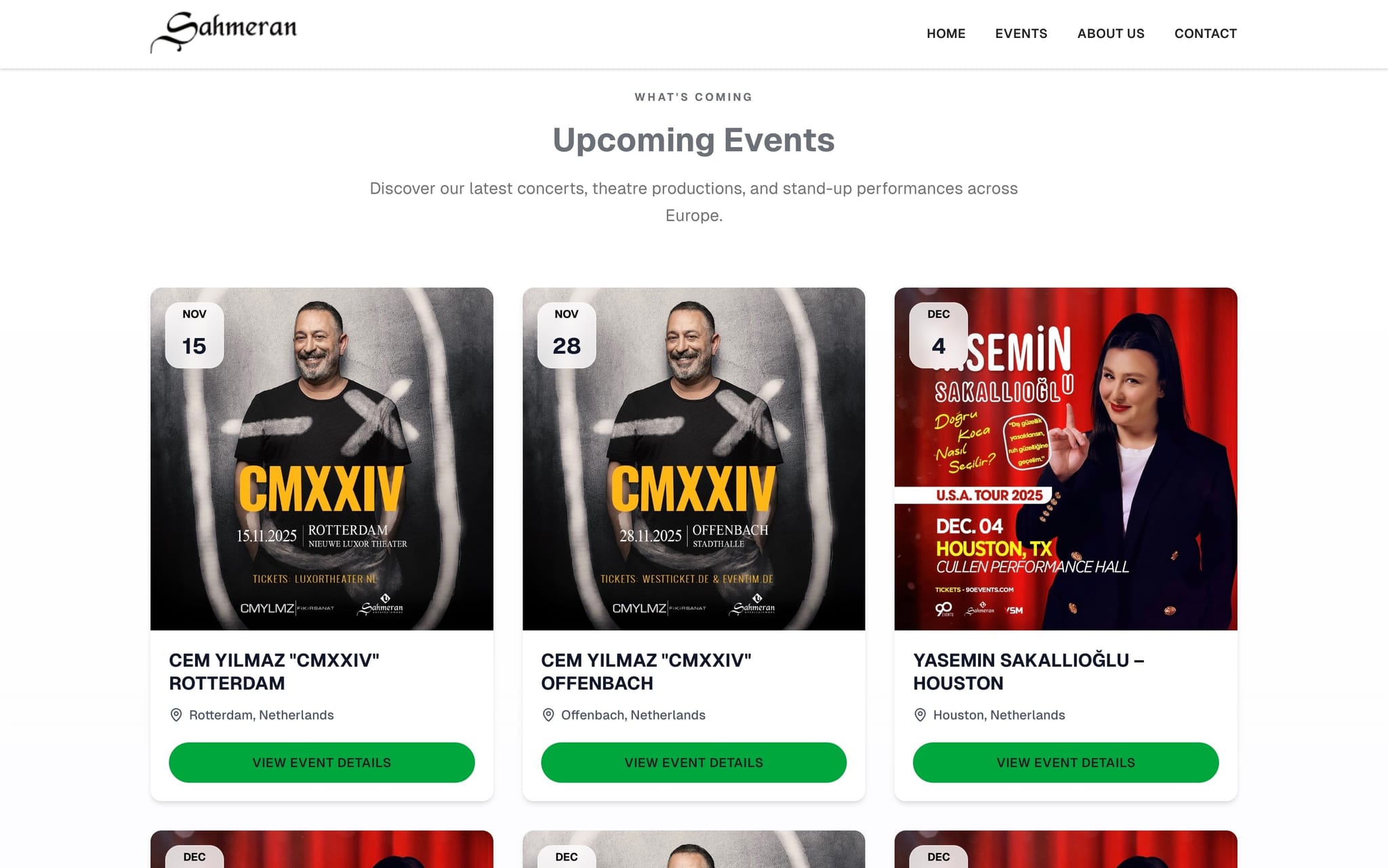 Şahmeran Entertainment projesi görsel 2 - Full Stack detay