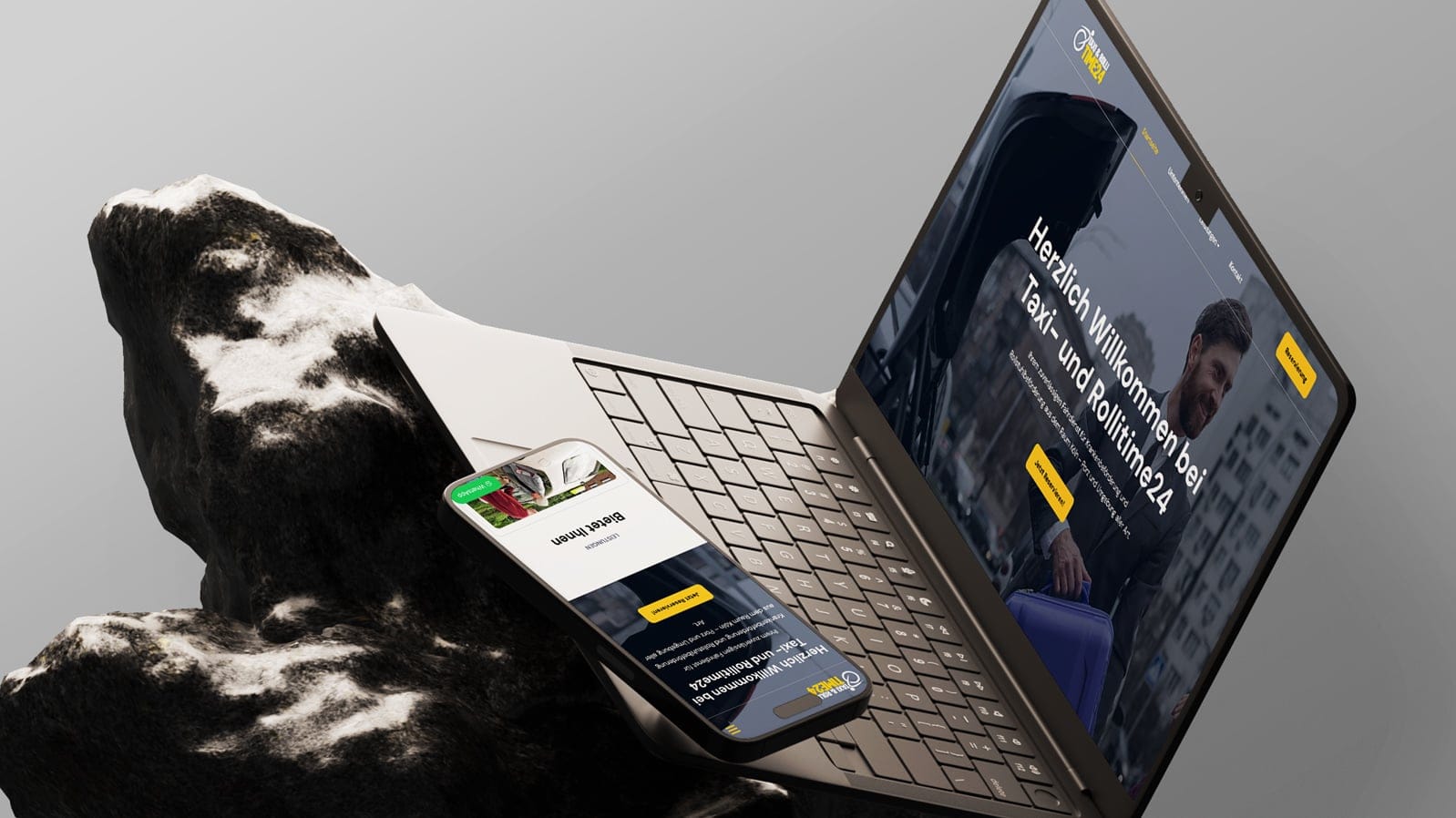 TaxiTime projesi görsel 1 - Web Geliştirme detay